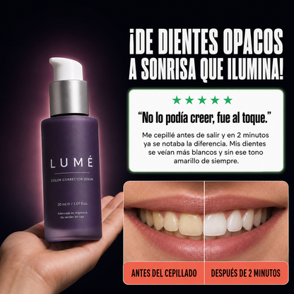 Lumé - Matizador dental, Volve blanca tu sonrisa